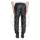 Men Fashion 2017 Season New Arrival Soft Sheep Leather Pants